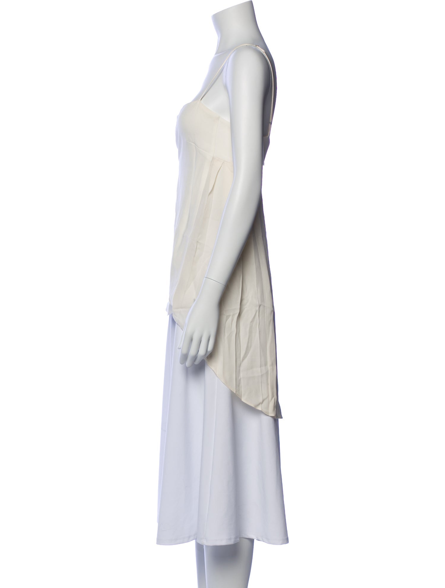 Adam Lippes Square Neckline Sleeveless Top