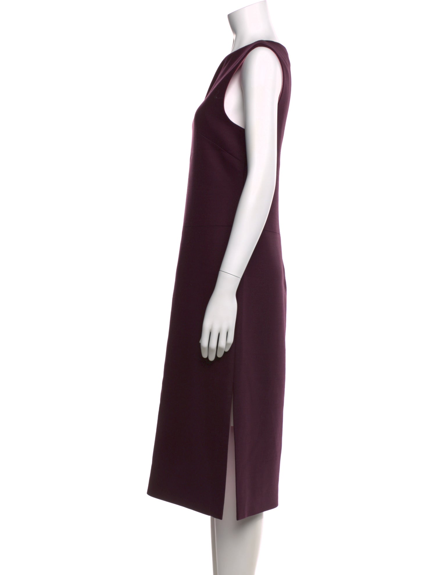 Adam Lippes Bateau Neckline Midi Length Dress