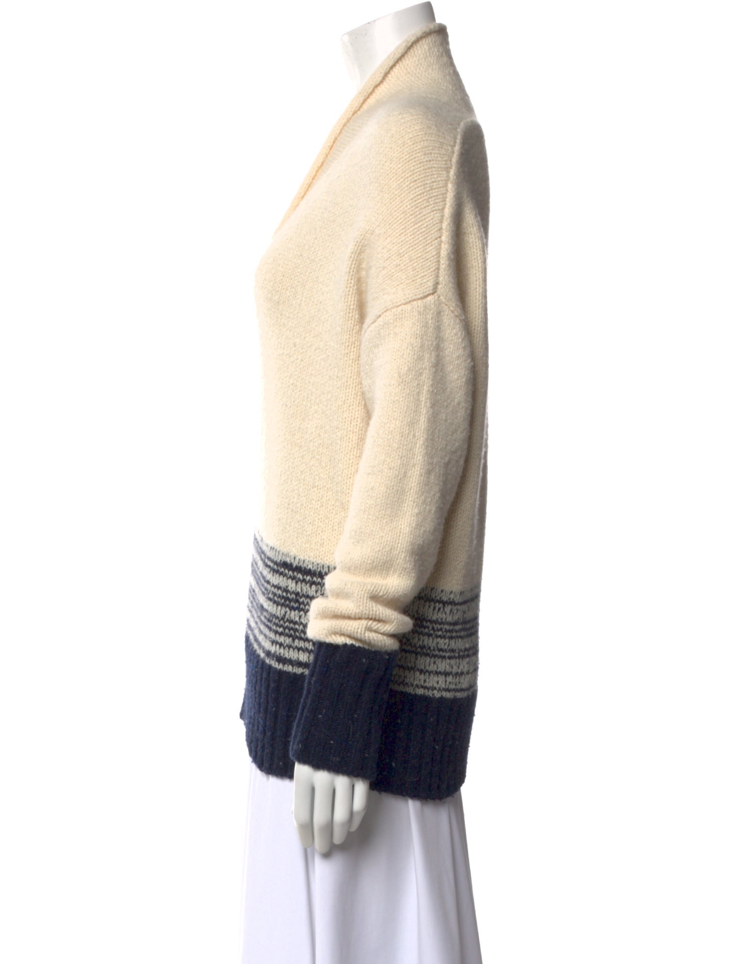 Adam Lippes Wool Striped Sweater