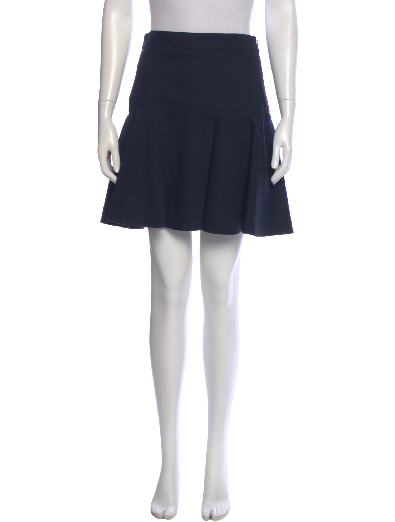 Adam Lippes Ruffle Embellishment Mini Skirt