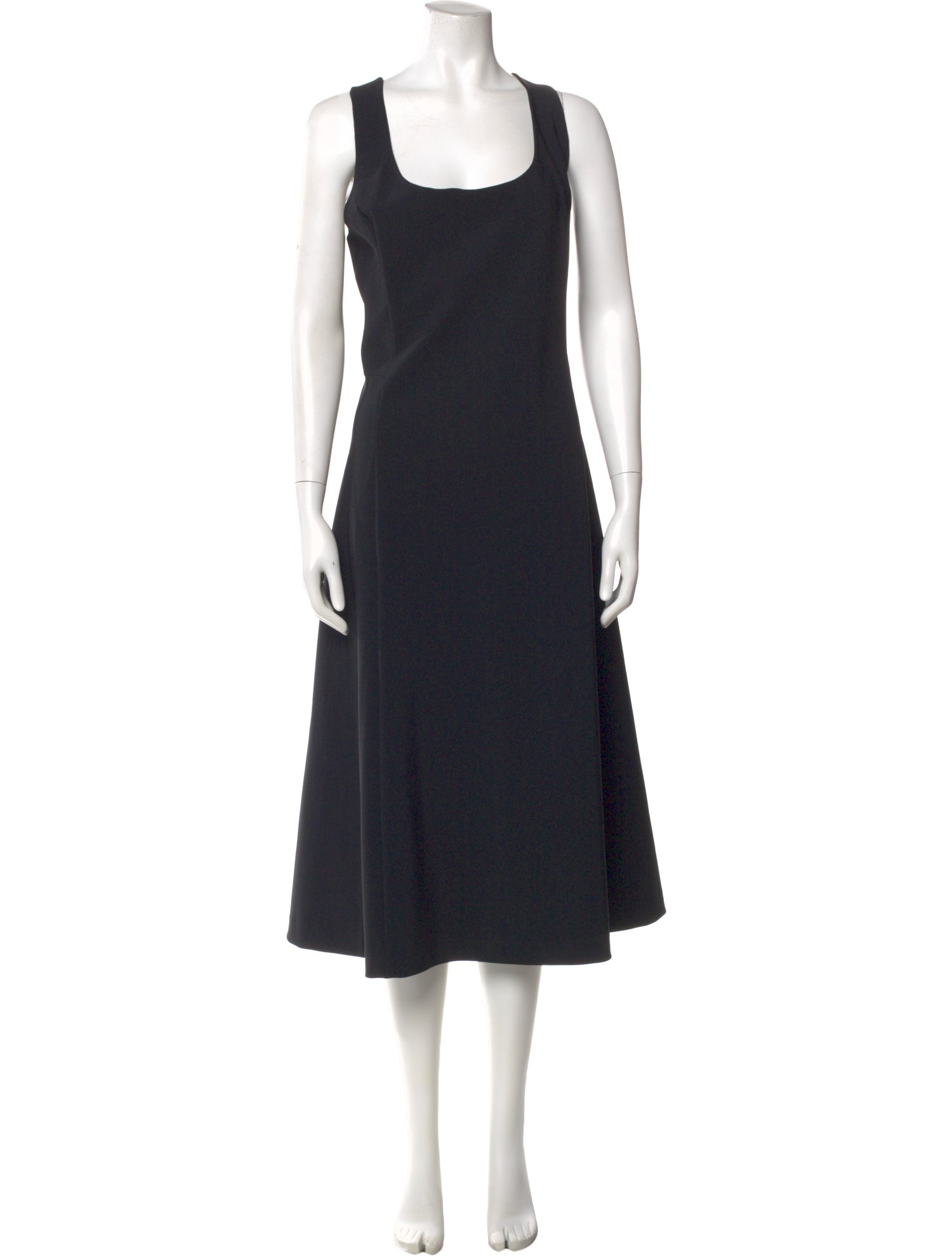 Adam Lippes Scoop Neck Long Dress