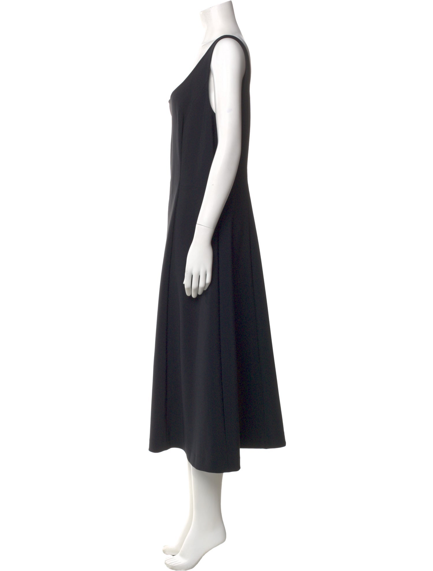 Adam Lippes Scoop Neck Long Dress