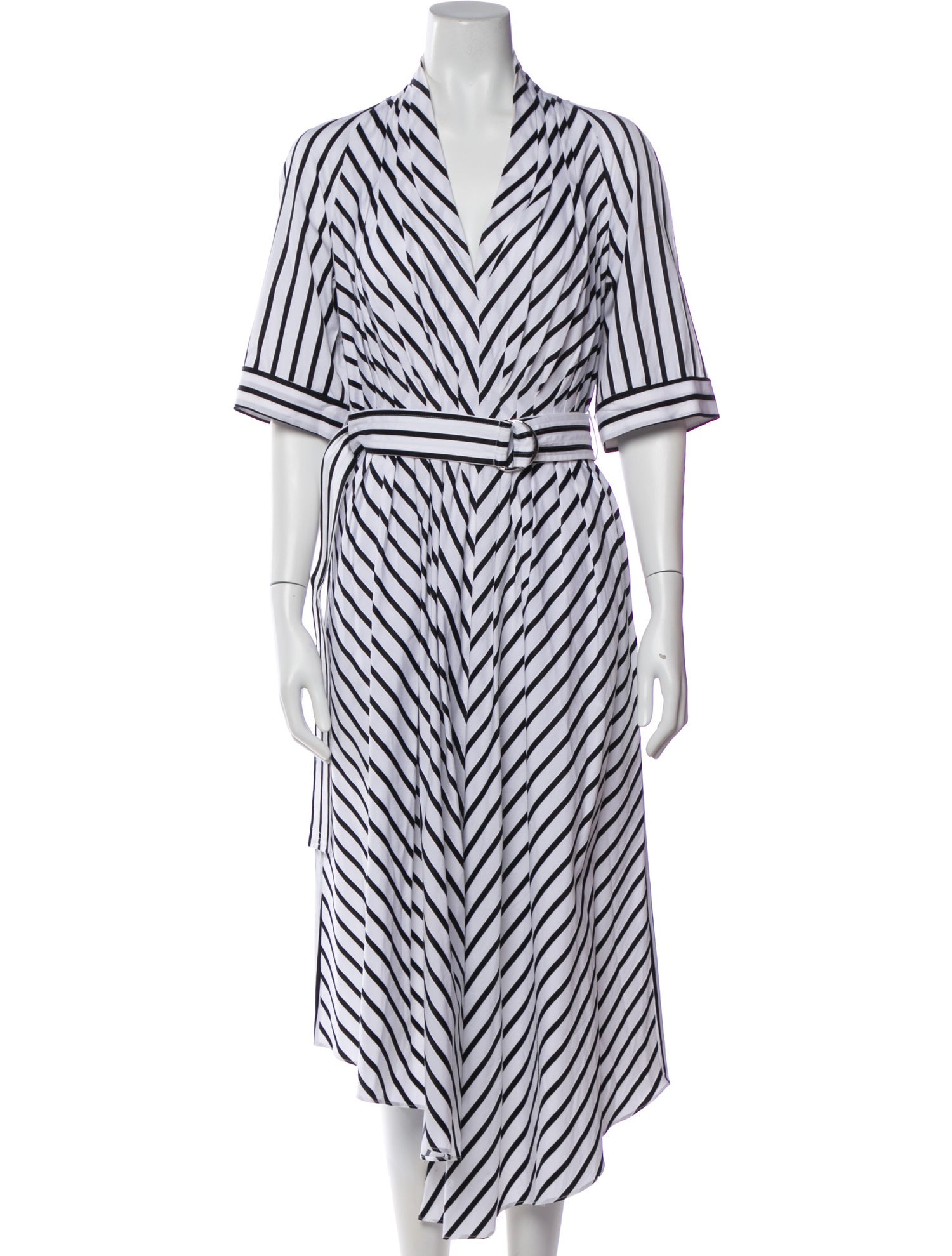 Adam Lippes Striped Long Dress