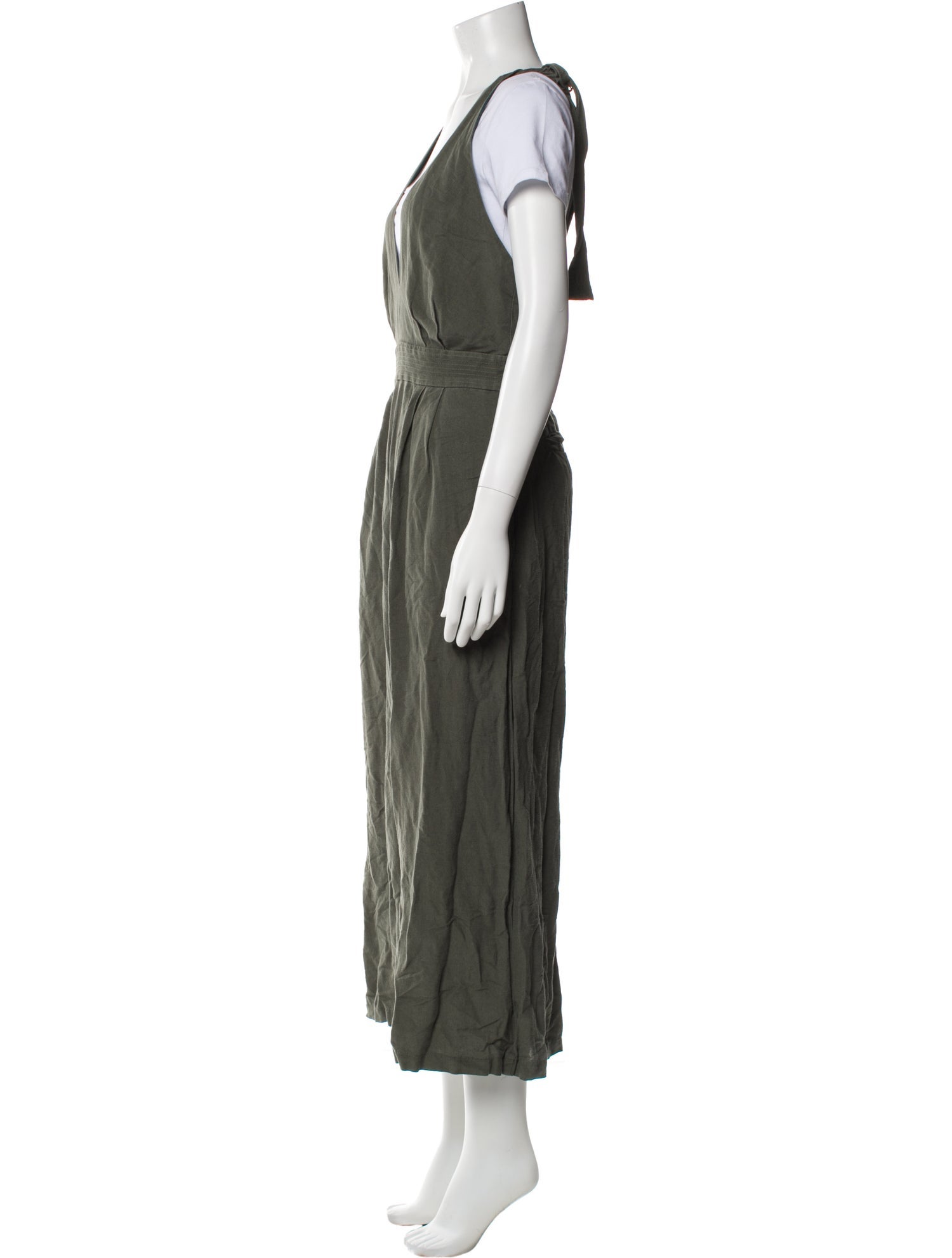 Adam Lippes V-Neck Jumpsuit