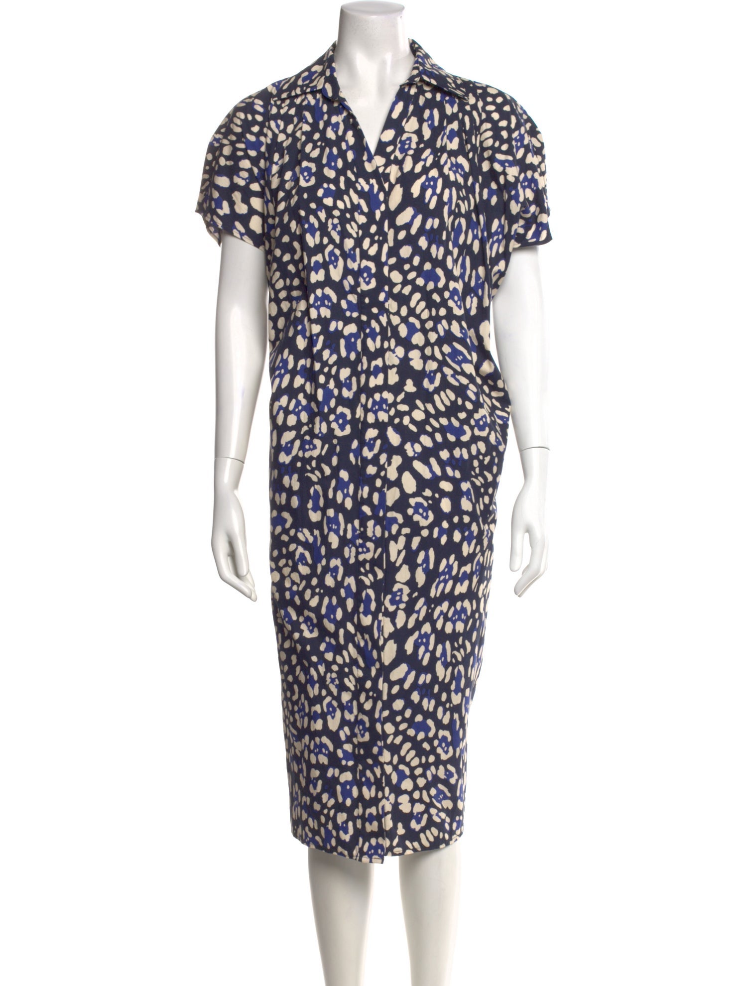 Adam Lippes Printed Long Dress