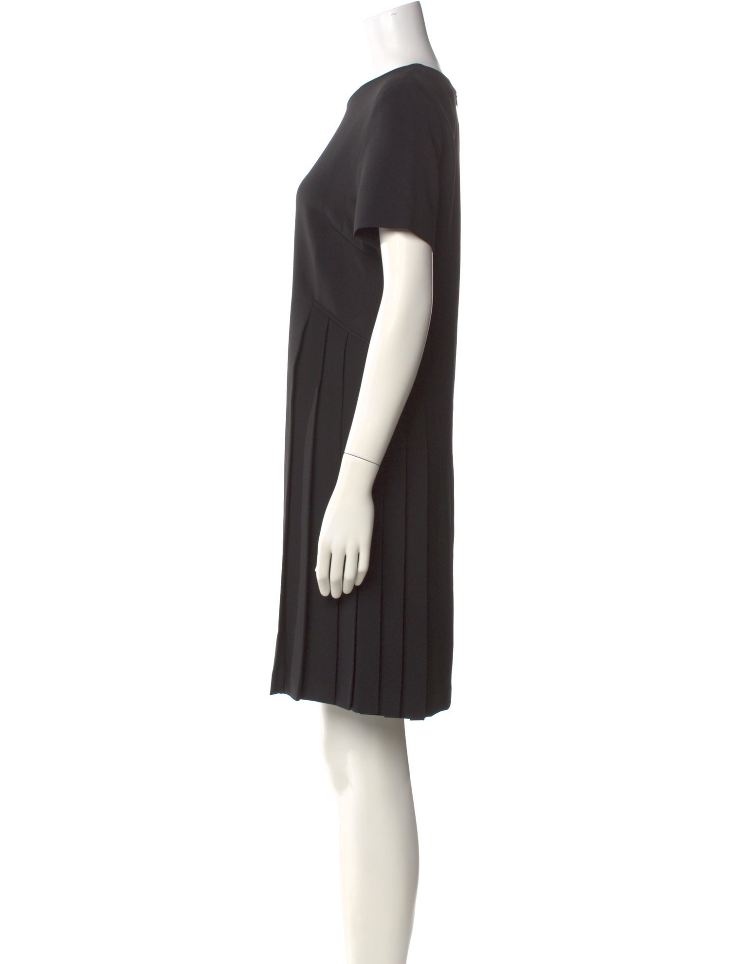 Adam Lippes Crew Neck Mini Dress