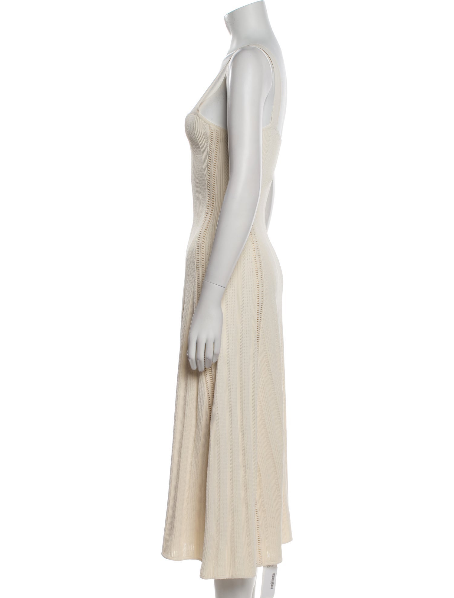 Adam Lippes Square Neckline Long Dress