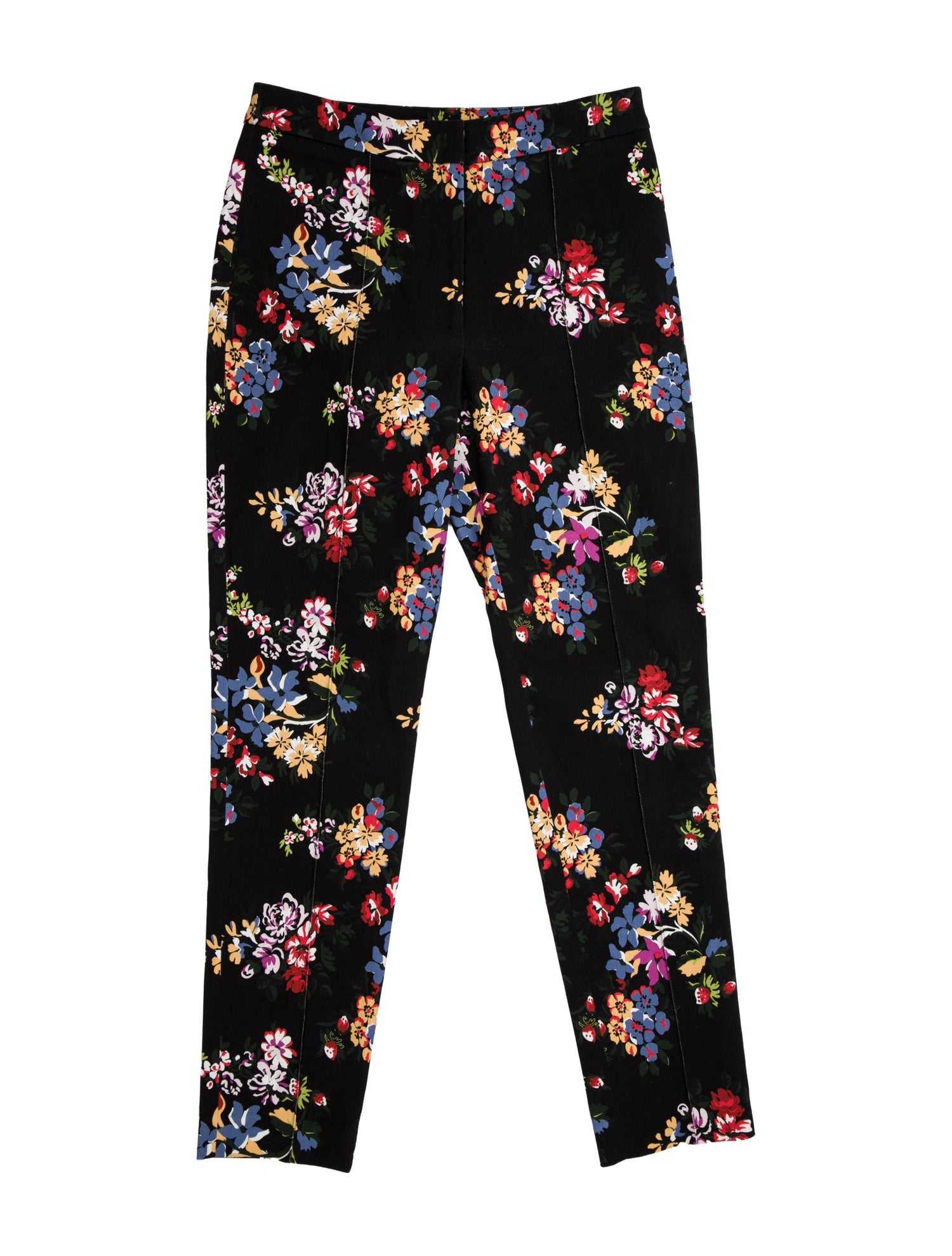 Adam Lippes Printed Skinny Leg Pants