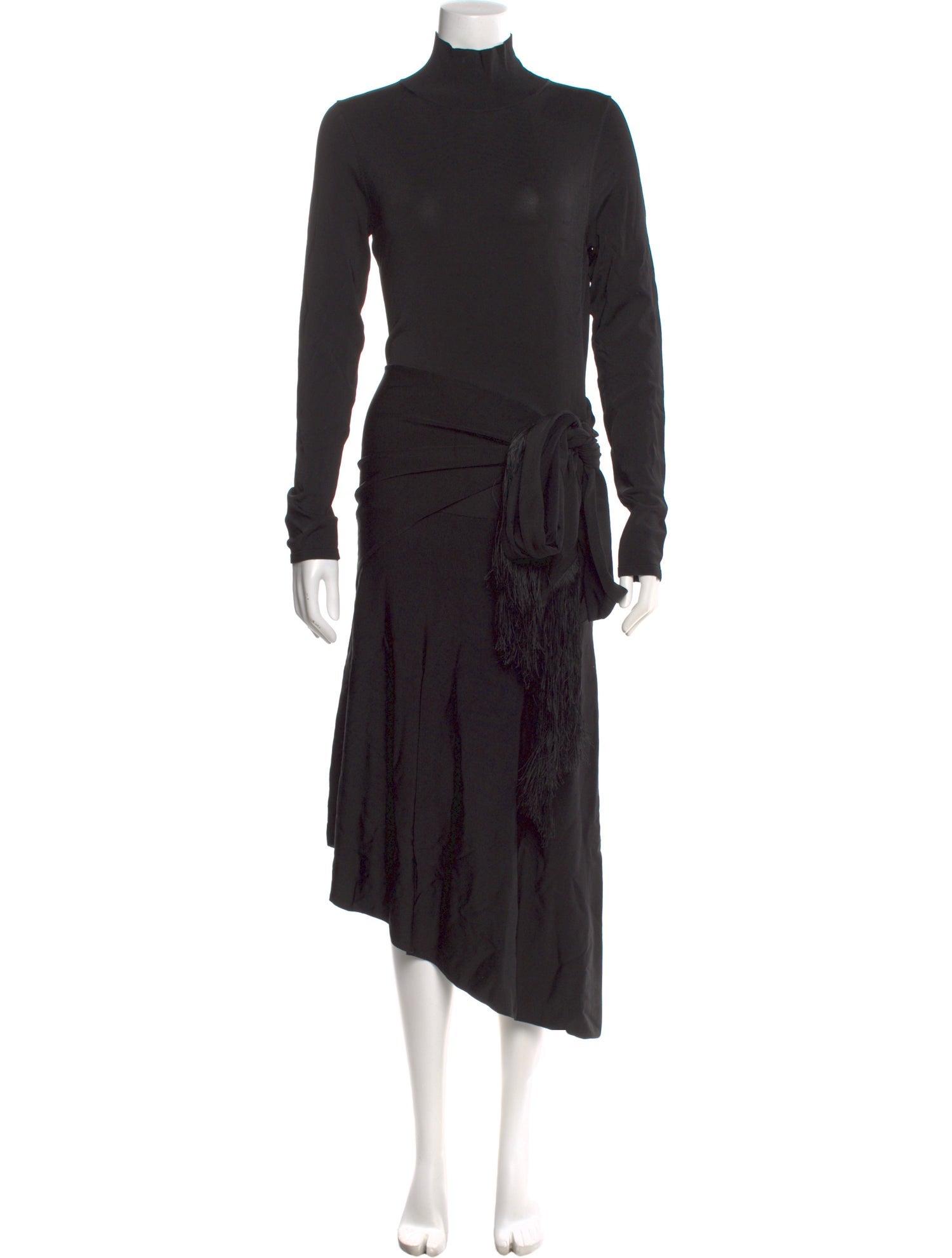 Adam Lippes Turtleneck Midi Length Dress w/ Tags