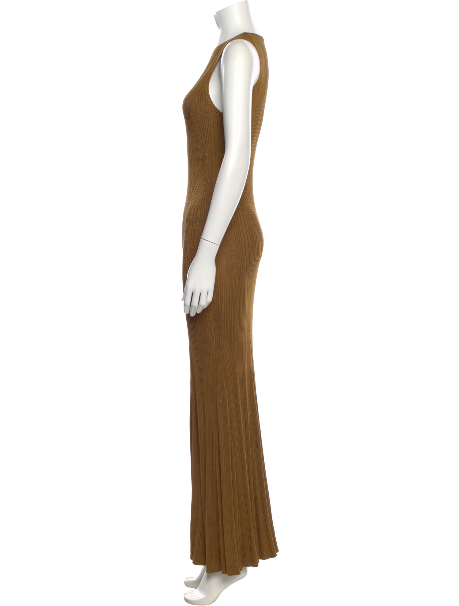 Adam Lippes V-Neck Long Dress