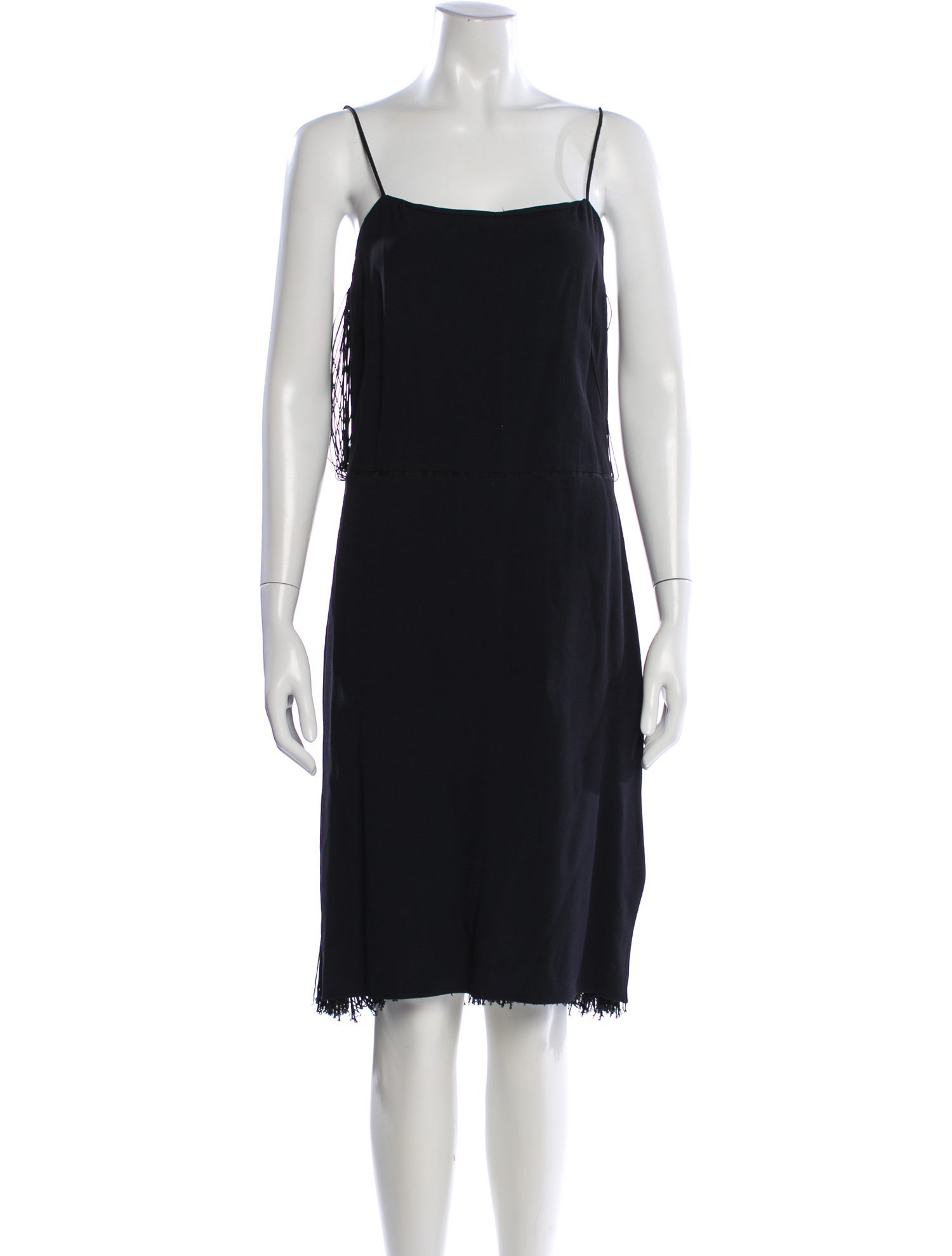 Adam Lippes Square Neckline Mini Dress