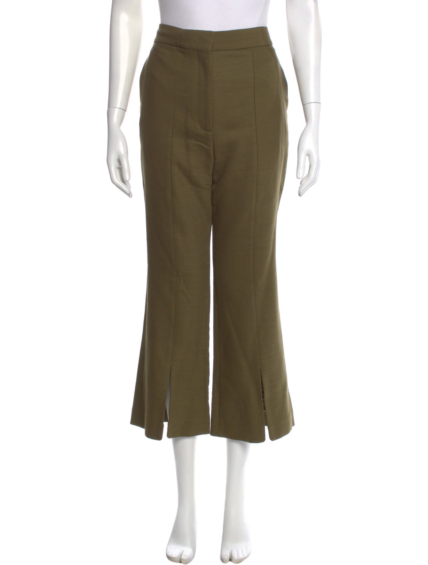 Adam Lippes Wool Wide Leg Pants