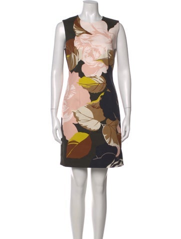 Pre-owned Adam Lippes Linen Mini Dress In Neutral
