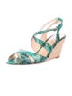 Alexandre Birman Snakeskin Wedges