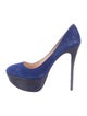Alexandre Birman Python Platform Pumps