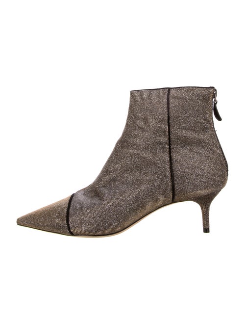 Alexandre Birman Leather Boots Gold