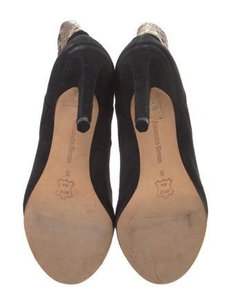 Alexandre Birman Suede High Heel Pumps