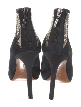 Alexandre Birman Suede Printed Boots