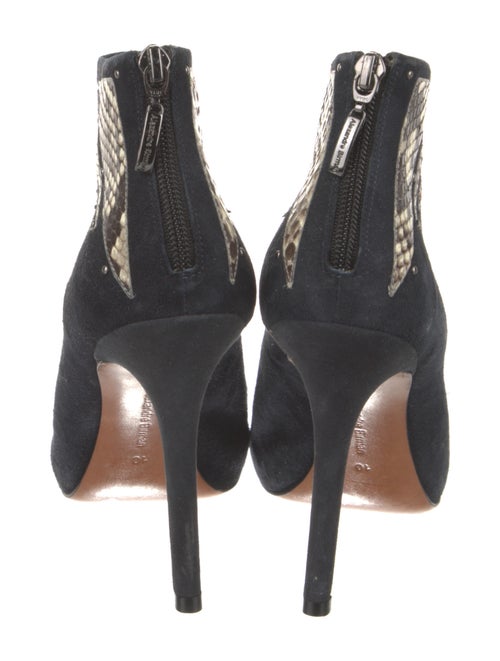 Alexandre Birman Suede Printed Boots