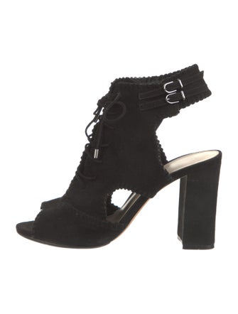 Alexandre Birman Suede Slingback Sandals