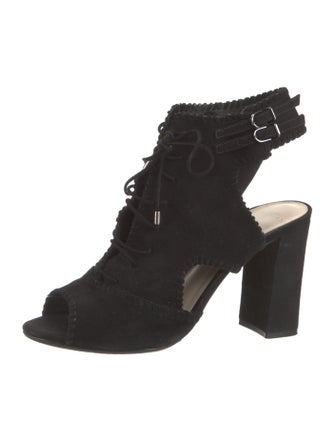 Alexandre Birman Suede Slingback Sandals