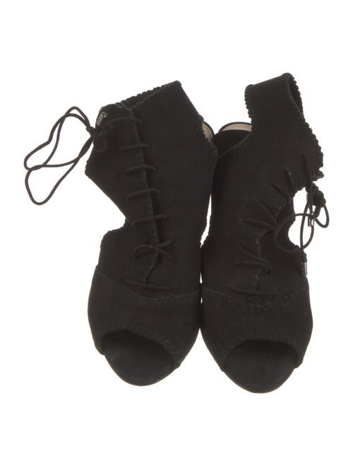 Alexandre Birman Suede Slingback Sandals