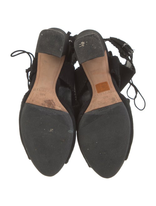 Alexandre Birman Suede Slingback Sandals