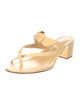 Alexandre Birman Bow Accents Sandals