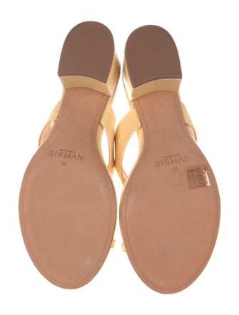 Alexandre Birman Bow Accents Sandals