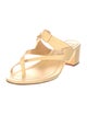 Alexandre Birman Bow Accents Slides