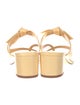 Alexandre Birman Bow Accents Slides