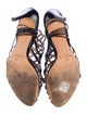 Alexandre Birman Leather Printed Gladiator Sandals