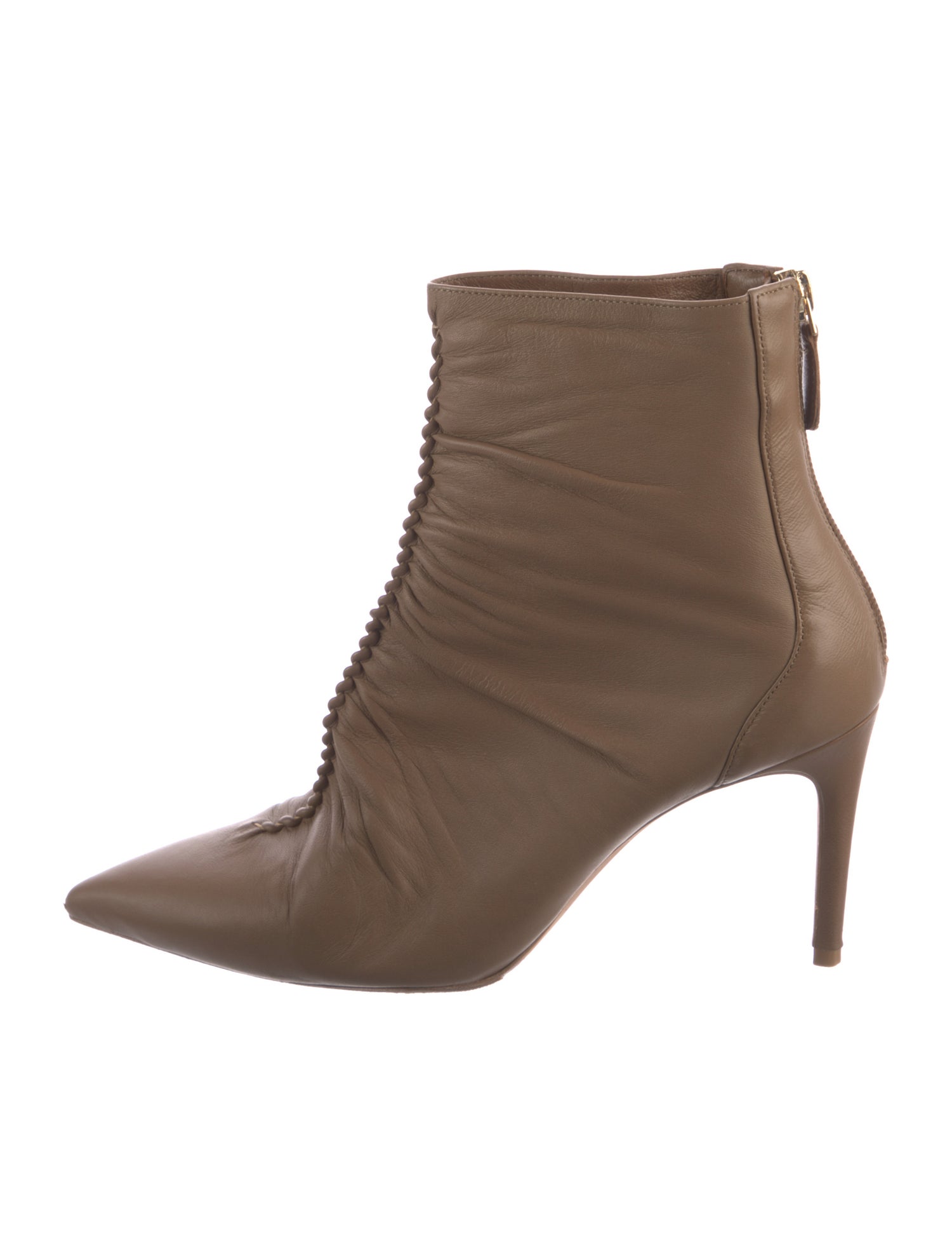 Alexandre Birman Leather Lace-Up Boots