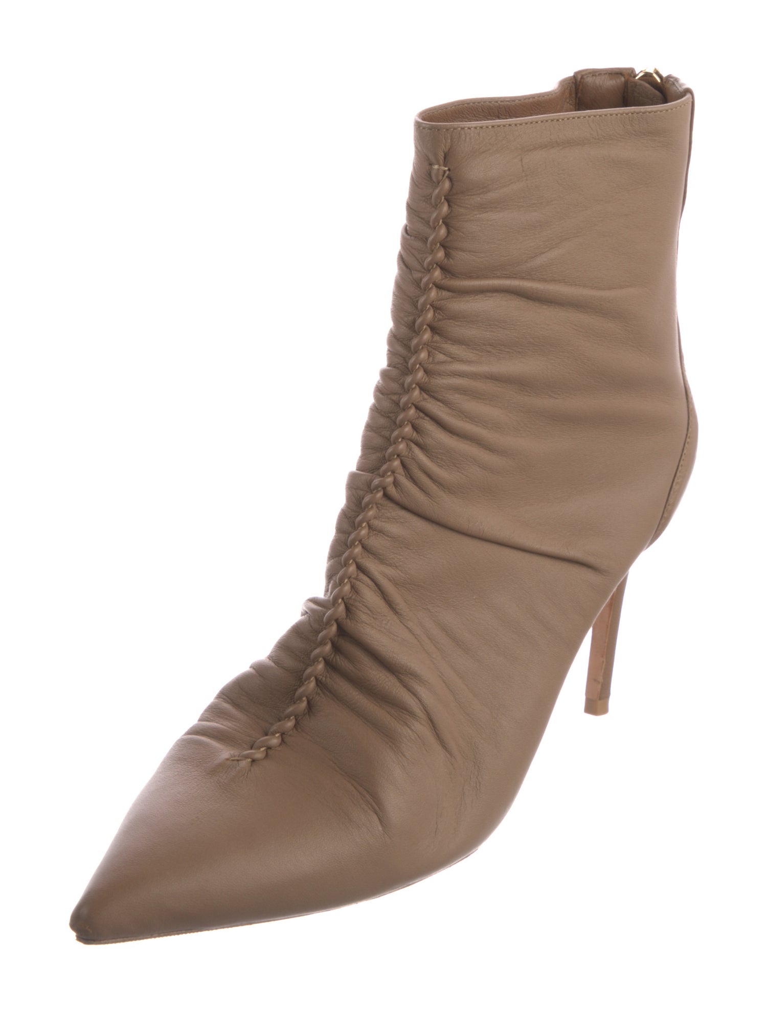 Alexandre Birman Leather Lace-Up Boots
