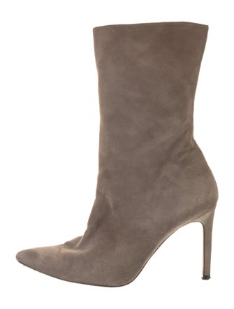 Alexandre Birman Suede Sock Boots