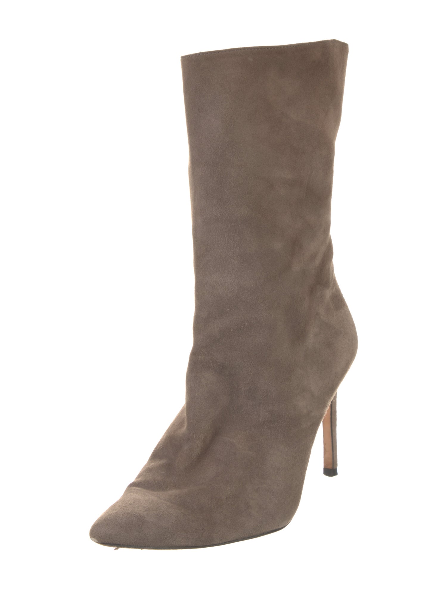 Alexandre Birman Suede Sock Boots