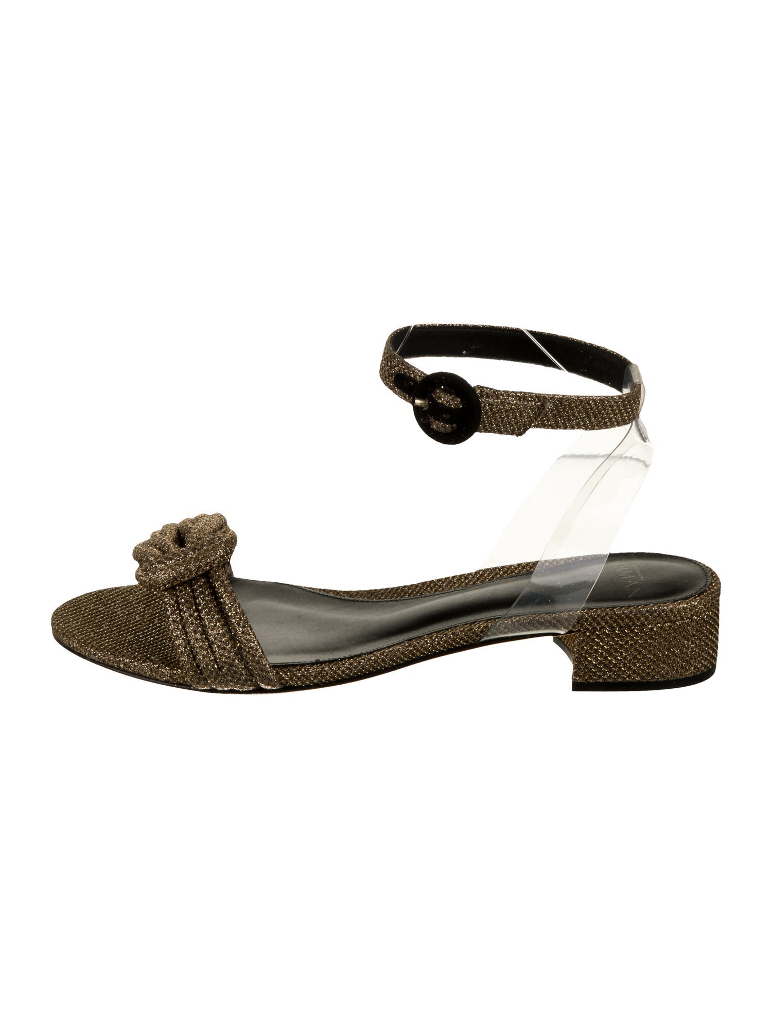 Alexandre Birman Glitter Printed Sandals