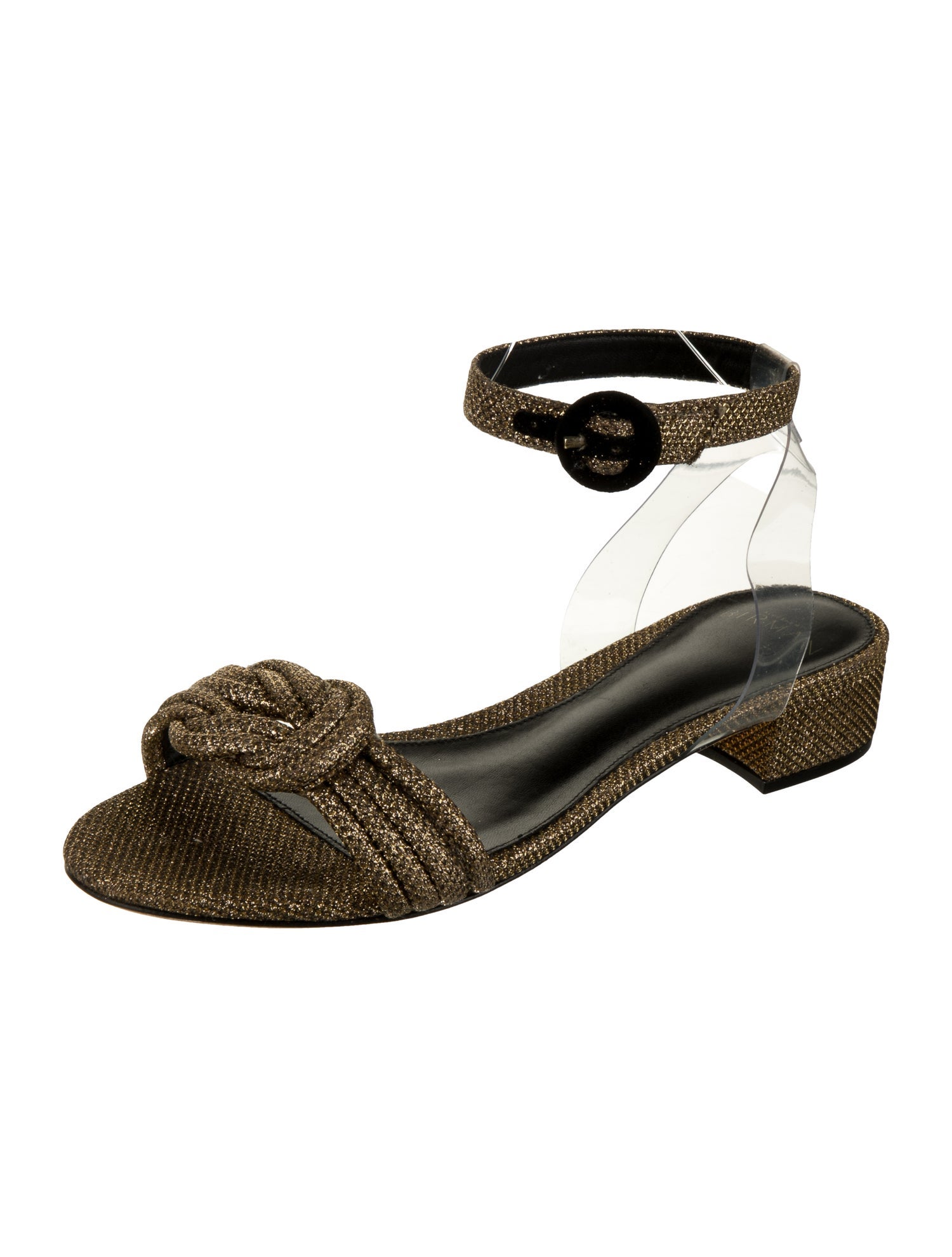 Alexandre Birman Glitter Printed Sandals