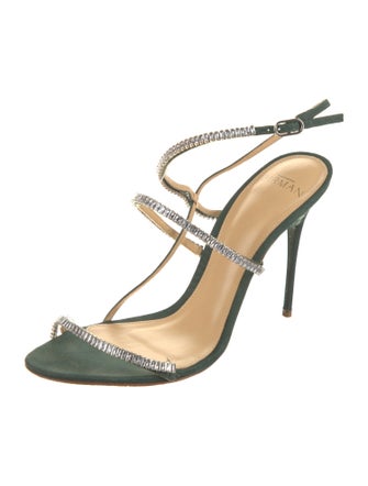 Alexandre Birman Crystal Embellishments Sandals