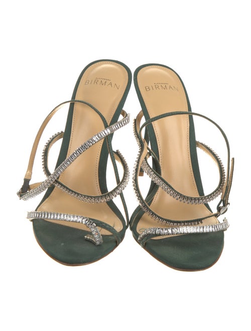 Alexandre Birman Crystal Embellishments Sandals