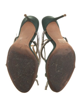 Alexandre Birman Crystal Embellishments Sandals
