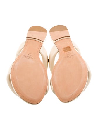 Alexandre Birman Leather Slides