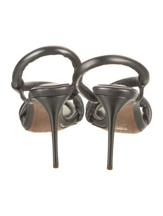 Alexandre Birman Leather Slingback Sandals