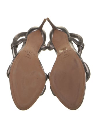 Alexandre Birman Leather Slingback Sandals