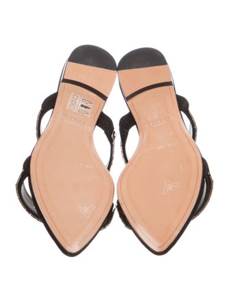Alexandre Birman Leather Slides