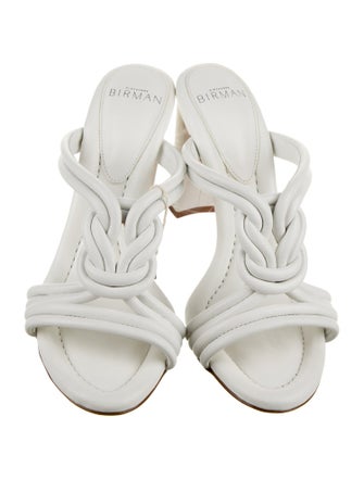 Alexandre Birman Leather Slides