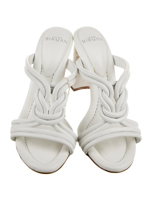 Alexandre Birman Leather Slides