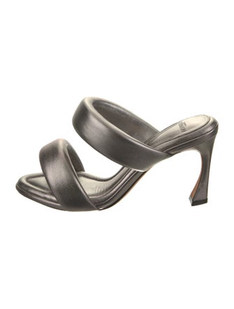 Alexandre Birman Leather Slides
