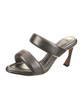 Alexandre Birman Leather Slides