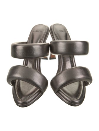 Alexandre Birman Leather Slides